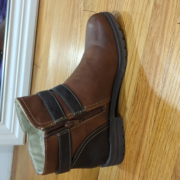 Natural Soul brand Women's ankle boots Brown Size 9 - Picture 3 of 4